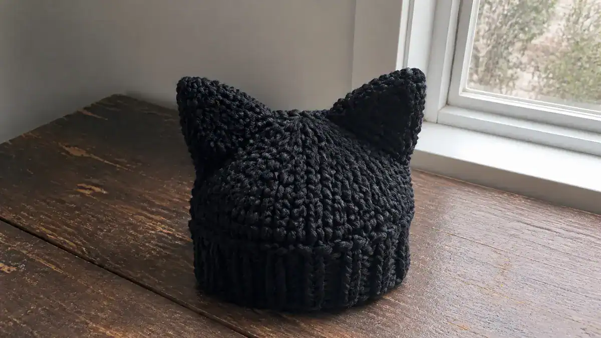 24 Cat Beanie Crochet Patterns: Unleash Your Inner Crafter Today!, handmade crochet project