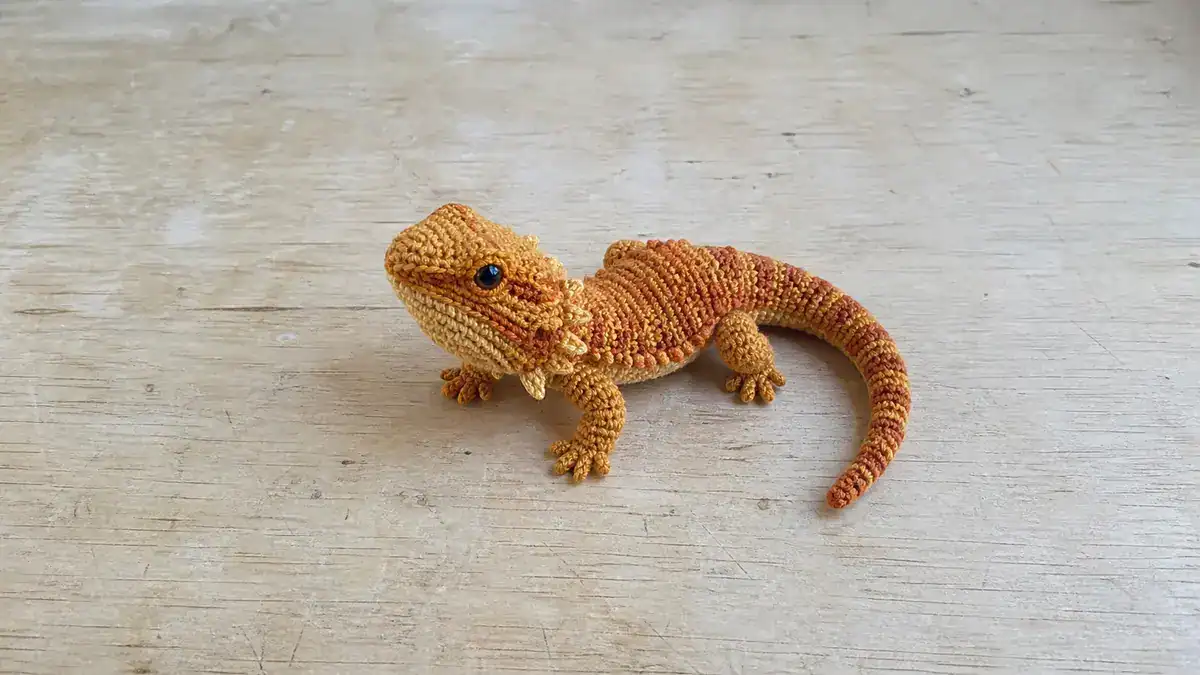 30 Bearded Dragon Crochet Patterns for Reptile Lovers, Gifts, and Plush Decor, handmade crochet project