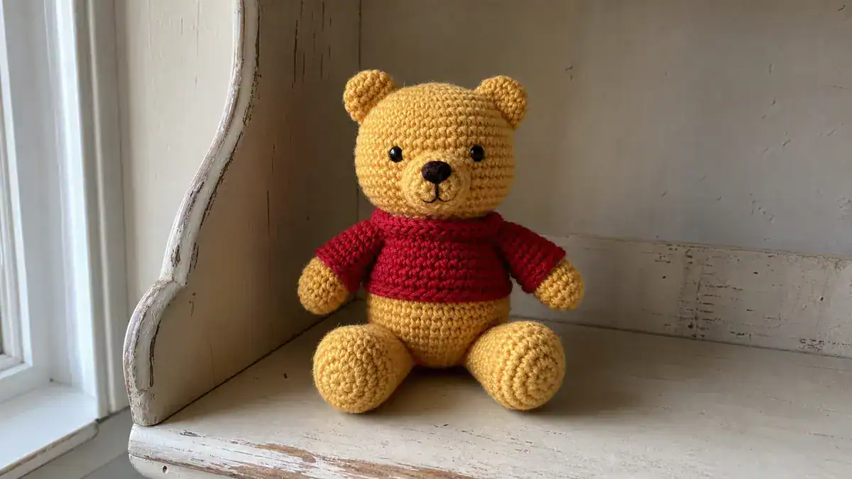 31 Winnie the Pooh Crochet Patterns: Bring the Hundred Acre Wood to Life, handmade crochet project