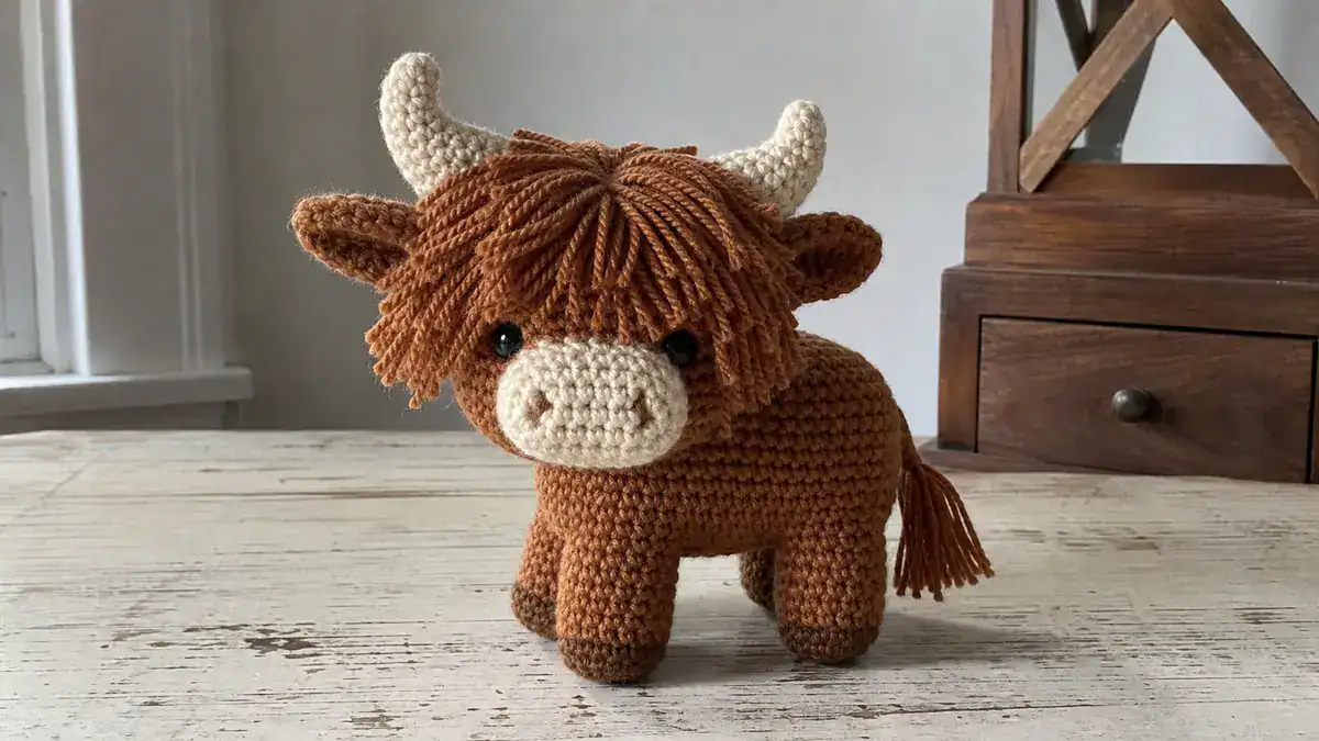 27 Cow Crochet Patterns: Unleash Your Creativity with These Adorable Designs!, handmade crochet project