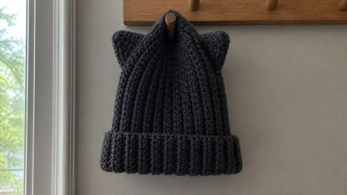 30 Cat Hat Crochet Patterns for Cozy, Costume, and Playful Crochet Projects, handmade crochet project
