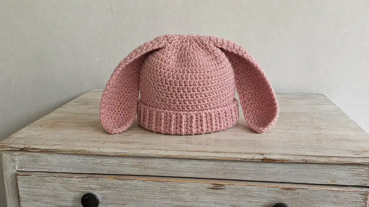 22 Bunny Beanie Crochet Patterns: Perfect for Every Skill Level and Season!, handmade crochet project