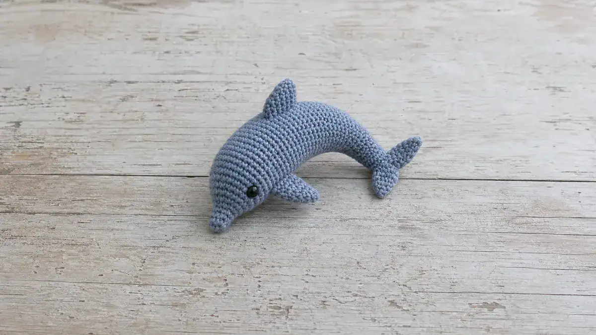 30 Dolphin Crochet Patterns for Ocean-Inspired Amigurumi, Gifts, and Nursery Decor, handmade crochet project