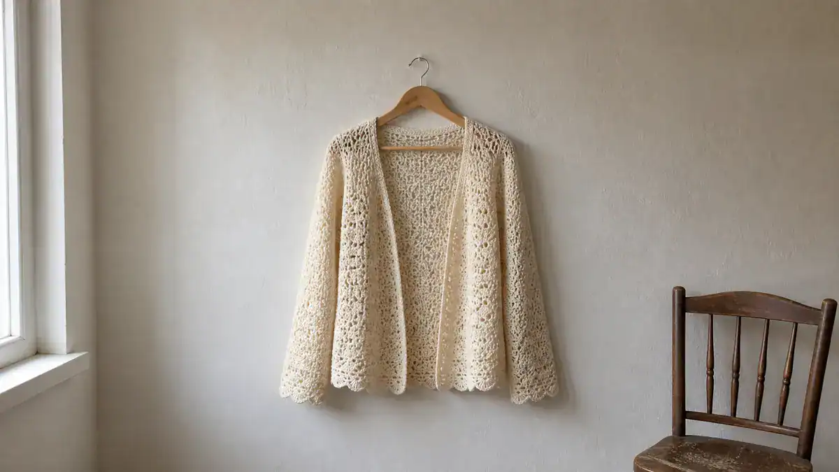 24 Lace Cardigan Crochet Patterns: Upgrade Your Wardrobe With Handmade Charm!, handmade crochet project