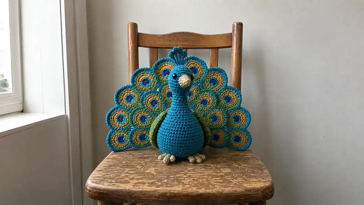 30 Peacock Crochet Patterns That Bring Color, Texture, and Handmade Charm, handmade crochet project