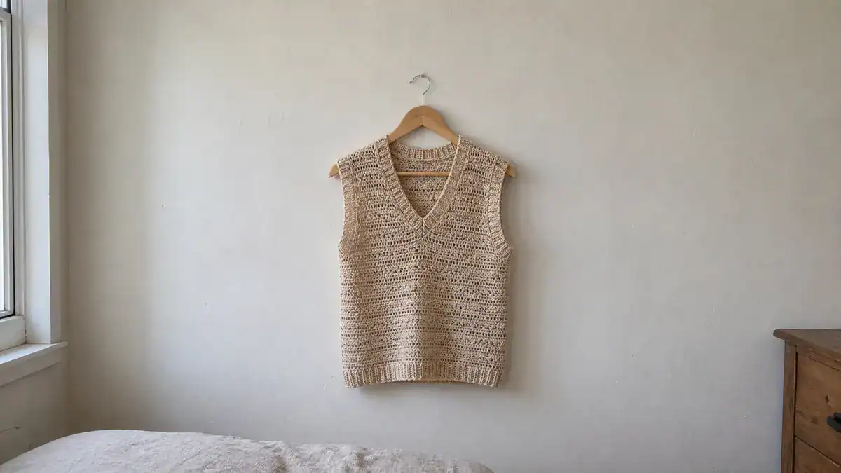 30 Sweater Vest Crochet Patterns for Easy Layering and Handmade Wardrobes, handmade crochet project