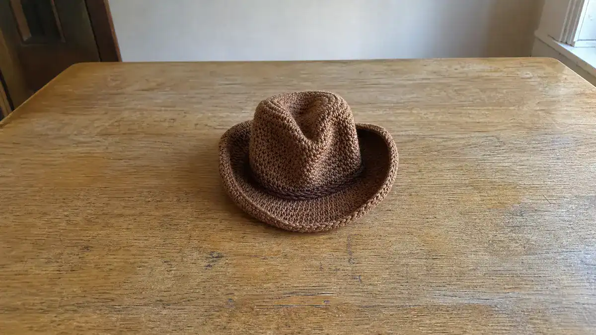 30 Cowboy Hat Crochet Patterns for Western-Inspired Hats, Miniatures, and Giftable Makes, handmade crochet project