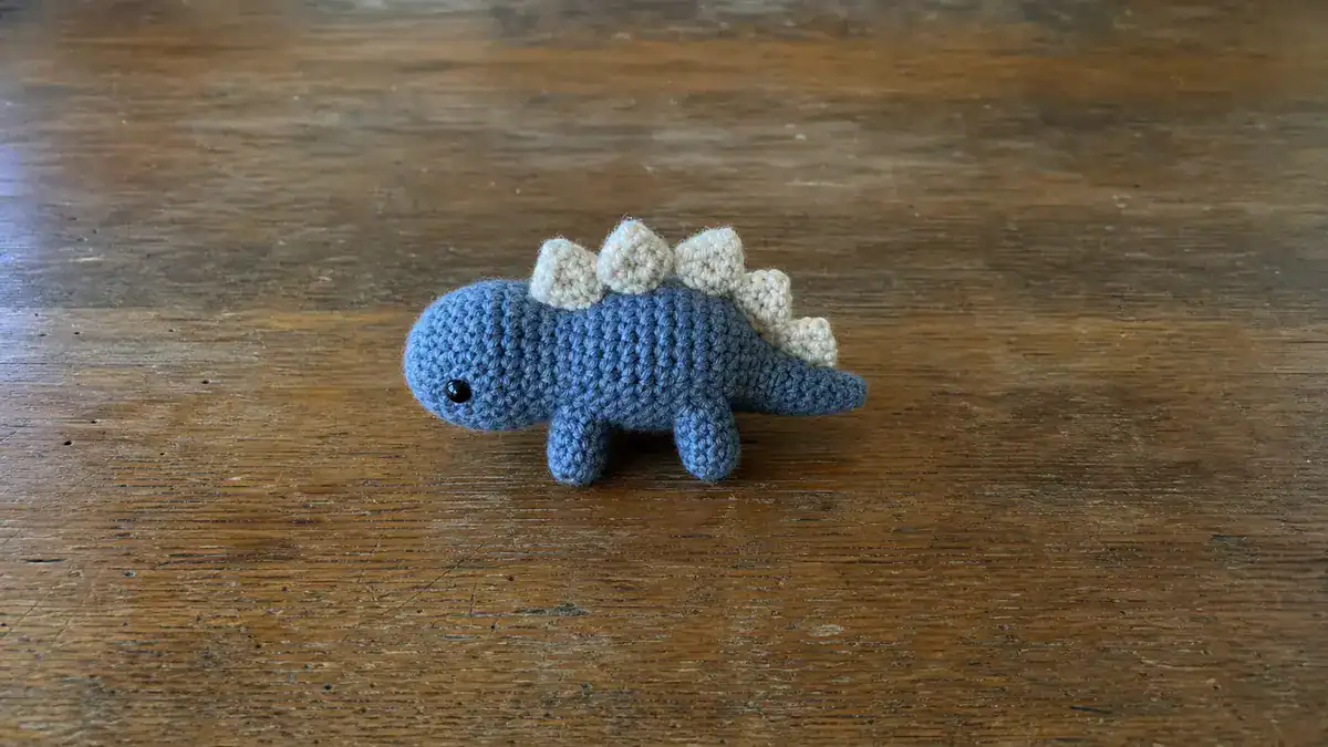 30 Mini Dinosaur Crochet Patterns for Quick Gifts, Keychains, and Cute Decor, handmade crochet project