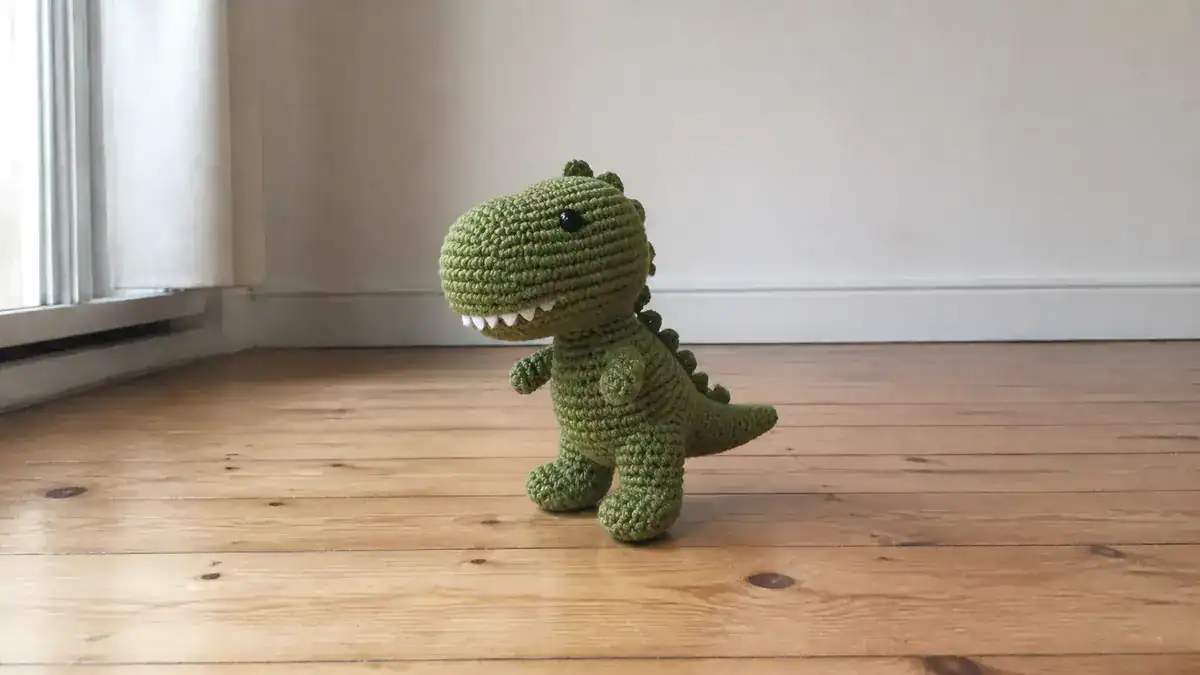 13 T-Rex Crochet Patterns: Unearth Your Creative Side with Dinosaur Designs, handmade crochet project