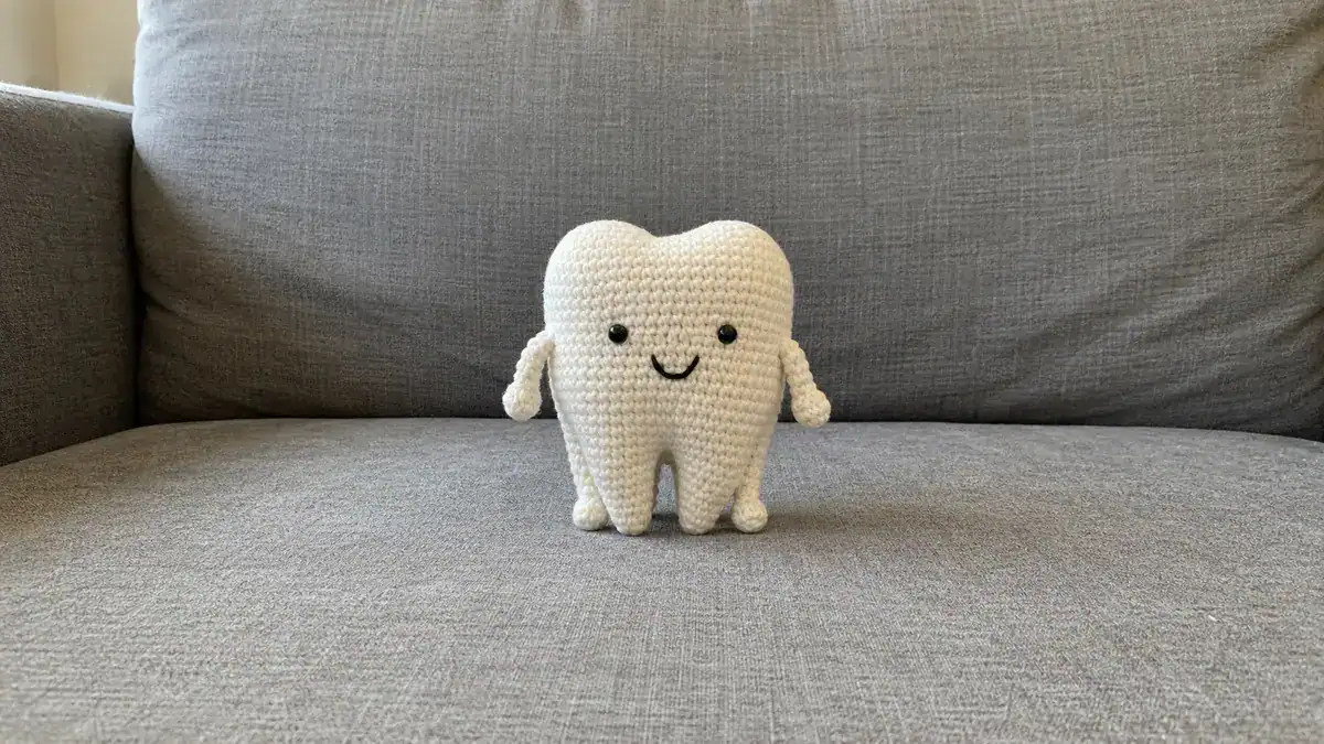 9 Tooth Crochet Pattern: Unlock Your Creativity with Fun Dental Designs, handmade crochet project