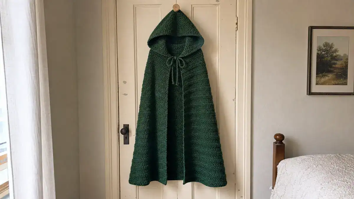 30 Cloak Crochet Patterns for Dramatic Layers, Cozy Texture, and Costume-Worthy Style, handmade crochet project