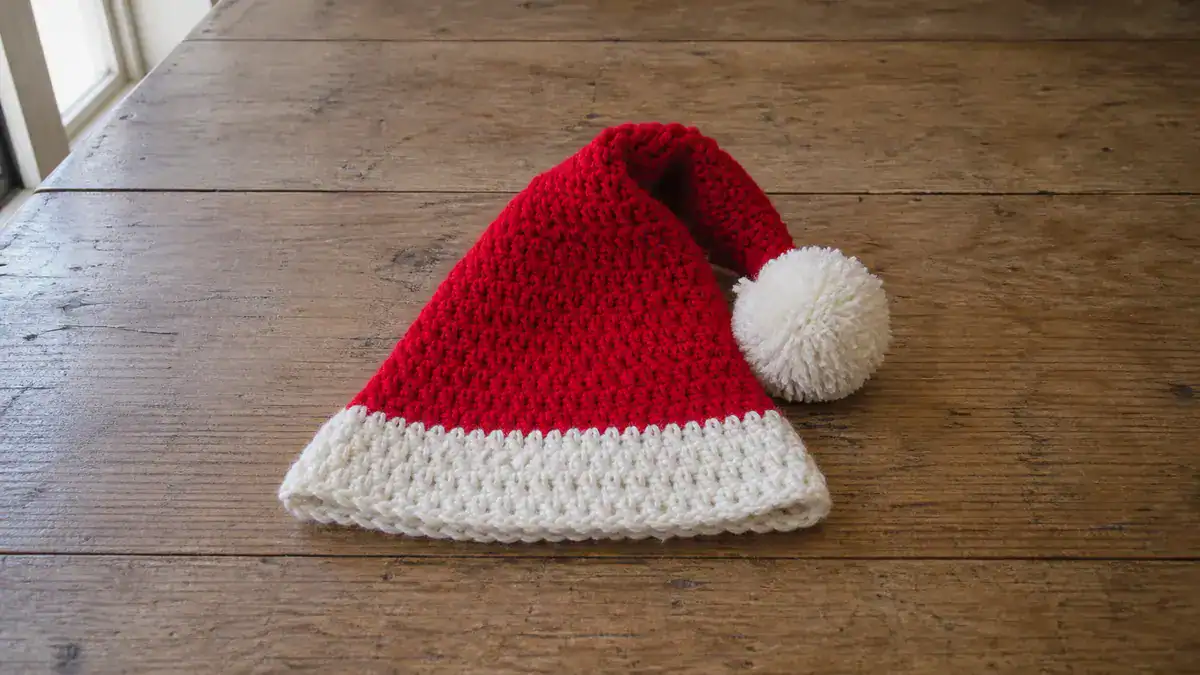 30 Santa Hat Crochet Patterns for Festive Photos, Costumes, and Cozy Holiday Makes, handmade crochet project