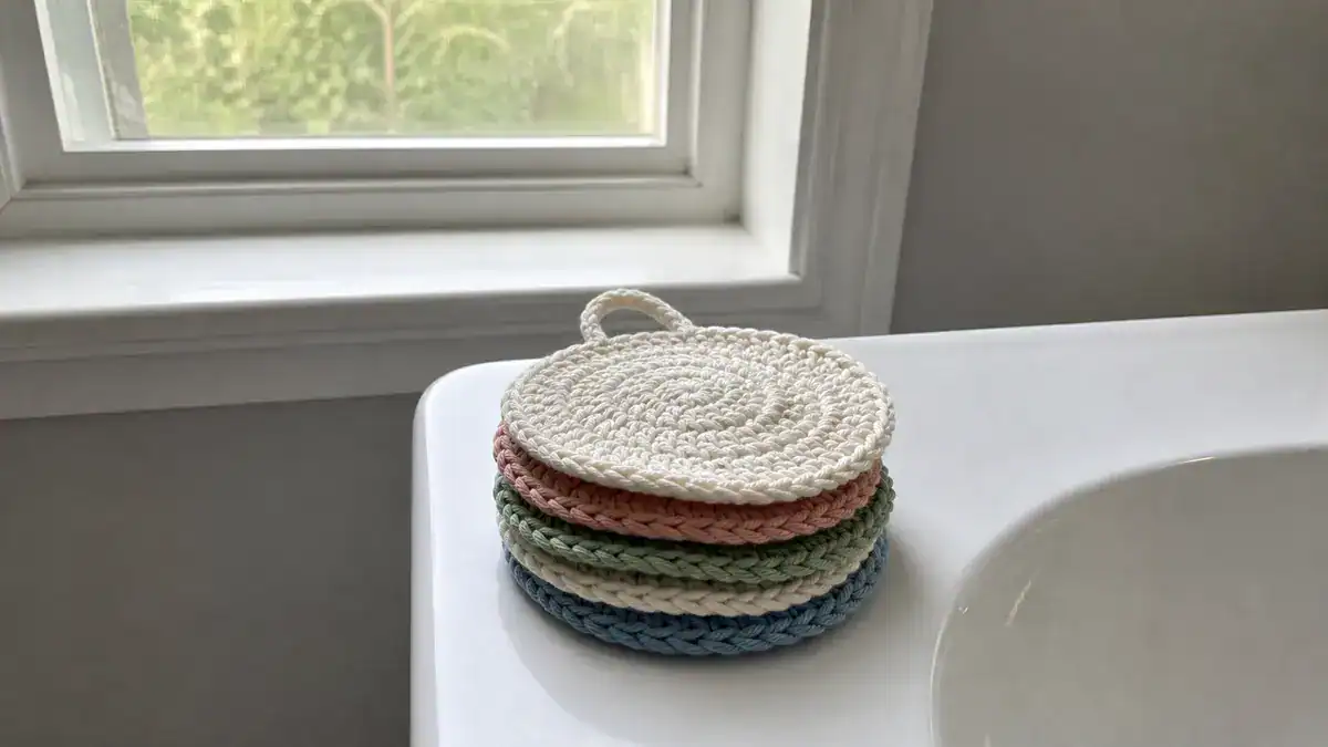 40 Face Scrubby Crochet Patterns: Enhance Your Skincare Routine Today!, handmade crochet project