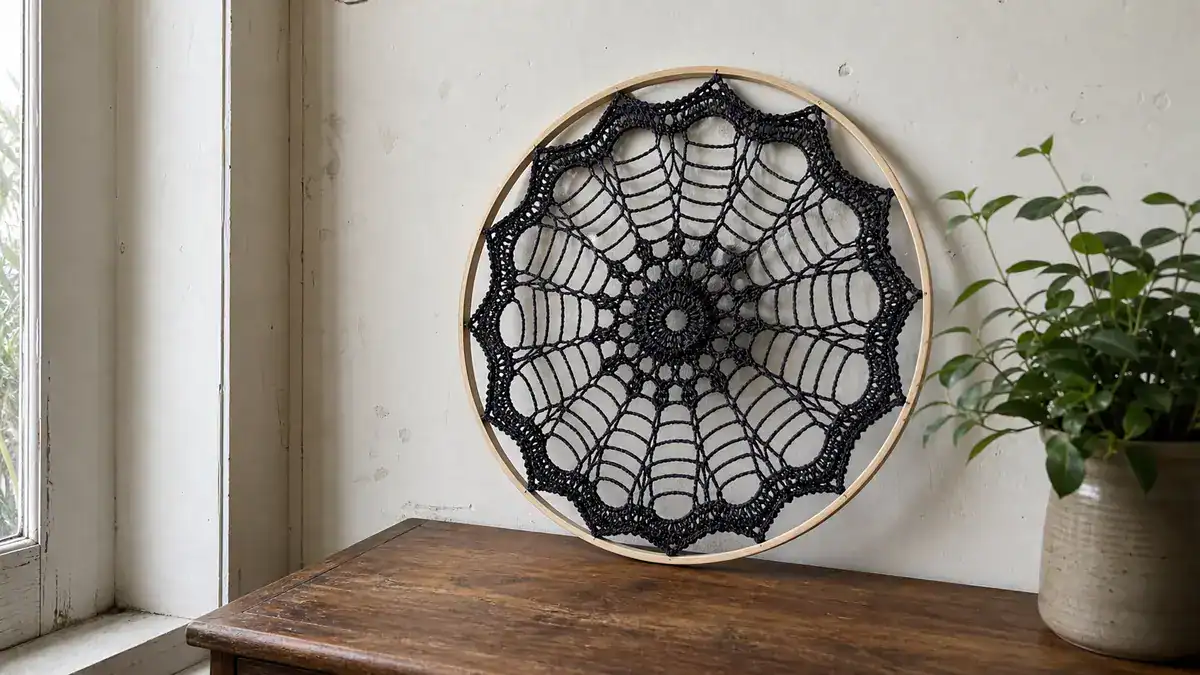 30 Spiderweb Crochet Patterns: 30 Ways to Make Webby Stitch Work for Halloween, Gothic…, handmade crochet project