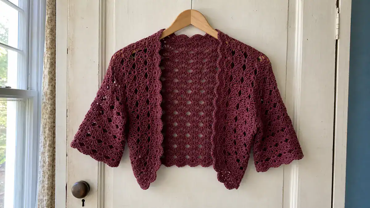 32 Bolero Crochet Patterns: Add a Chic Touch to Your Wardrobe Today!, handmade crochet project