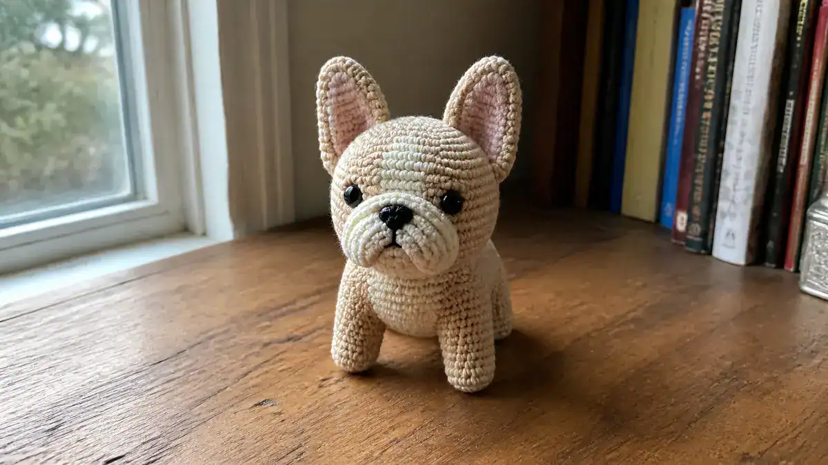 30 French Bulldog Crochet Patterns for Adorable Amigurumi Dogs, handmade crochet project