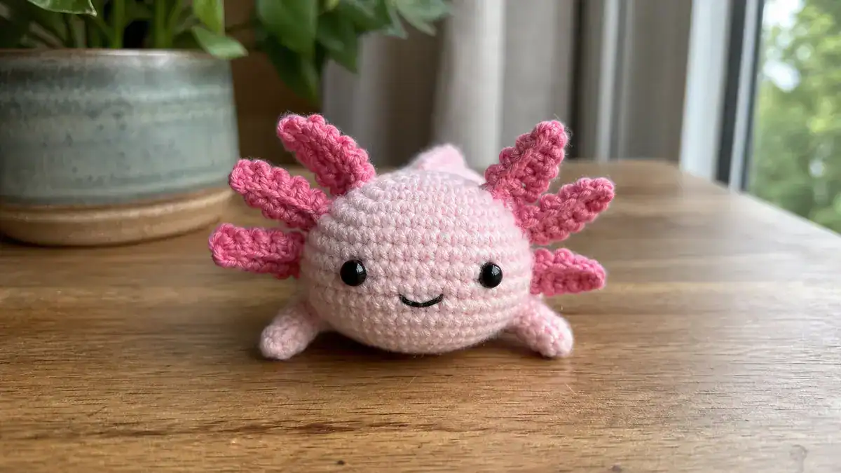 30 Axolotl Crochet Patterns for Cute Amigurumi, Gifts, and Collectibles, handmade crochet project