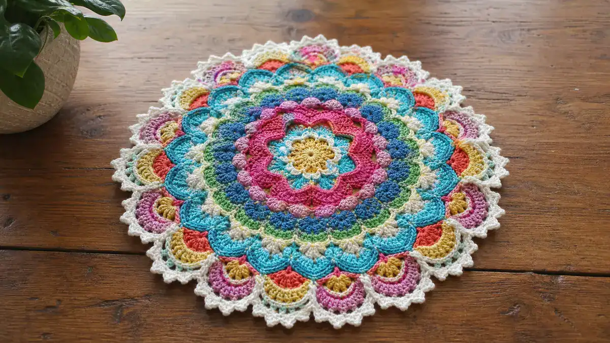 30 Stunning Crochet Mandala Patterns You Will Want To Make, handmade crochet project