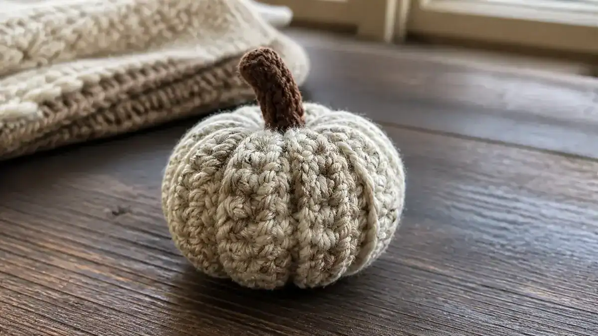 How To Crochet a Pumpkin: A Beginner-Friendly Tutorial, handmade crochet project