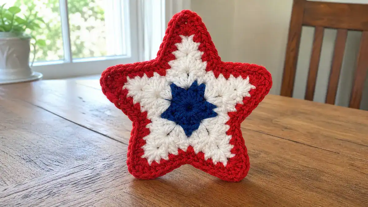 30 Red, White, and Blue Crochet Patterns for Festive Celebrations, handmade crochet project