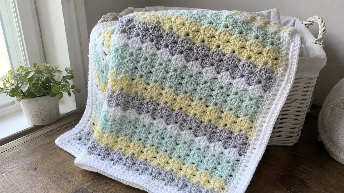 30 Beautiful Crochet Baby Blanket Patterns You Must See!, handmade crochet project