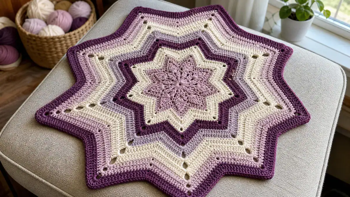 27 Fabulous Crochet Star Blankets and Patterns You Must Make, handmade crochet project