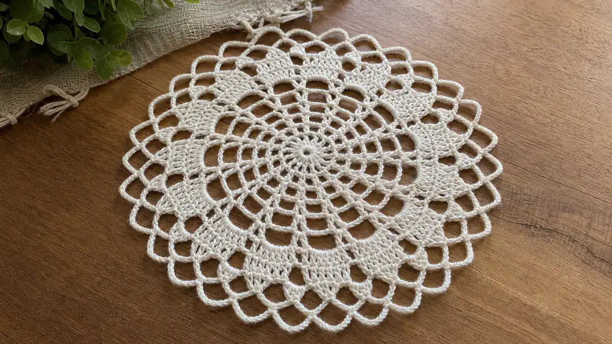 How To Crochet a Doily – A History, and Instructions, handmade crochet project
