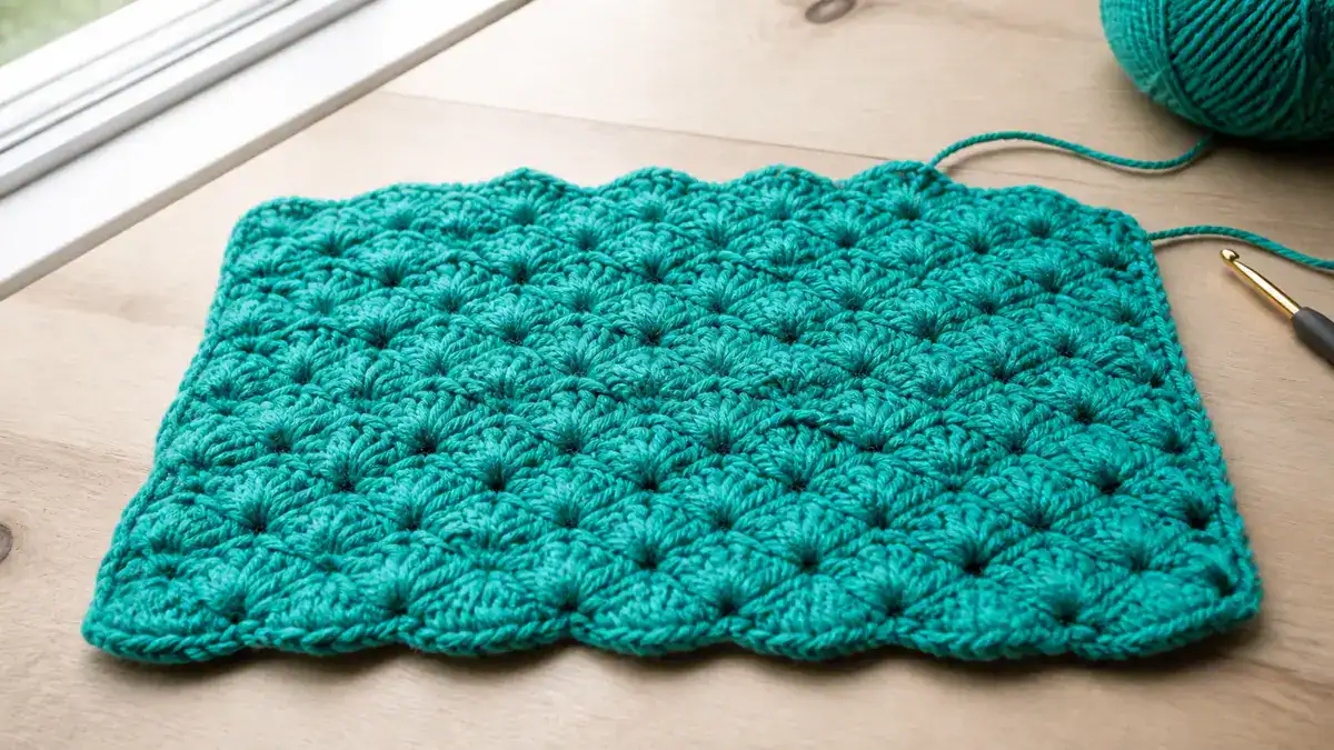 How To Crochet Shell Stitch – Our Step-by-Step Guide, handmade crochet project