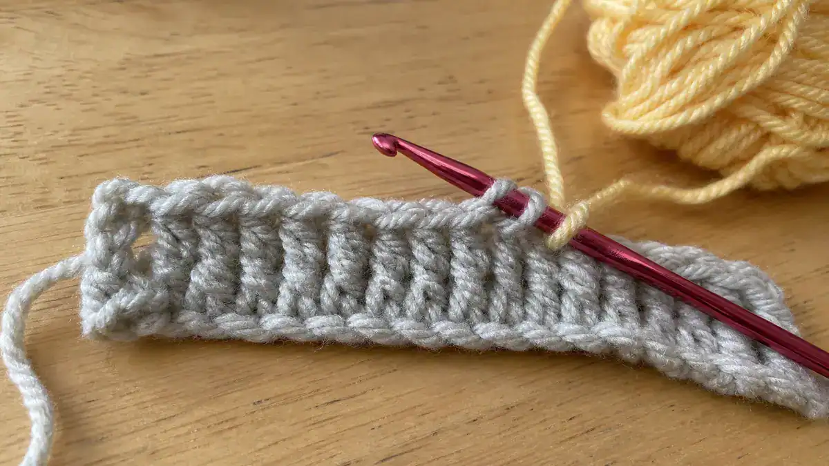 How to Crochet in Front Loop Only and Back Loop Only, handmade crochet project
