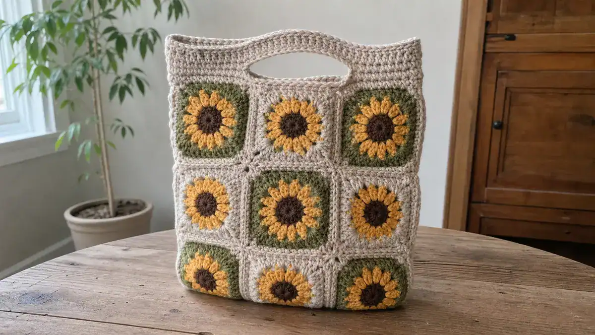 Crochet Interview with Erna from Eyes of a Child Blog, handmade crochet project