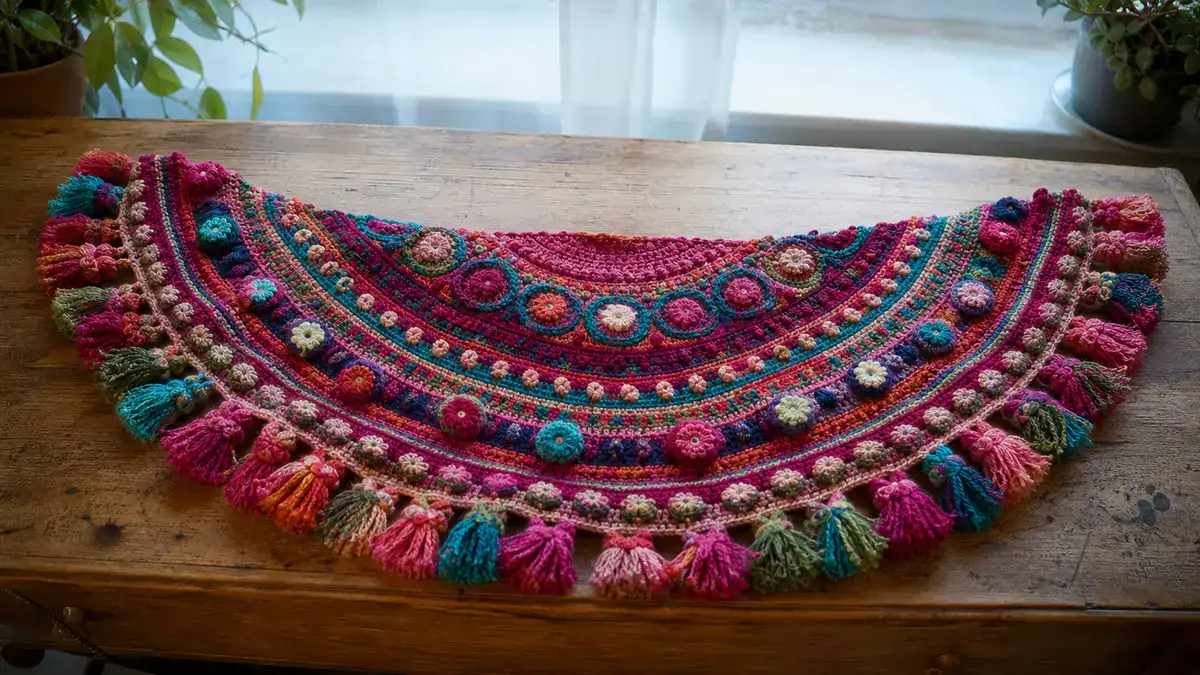 Interview with Crochet Artist Adinda Zoutman, handmade crochet project