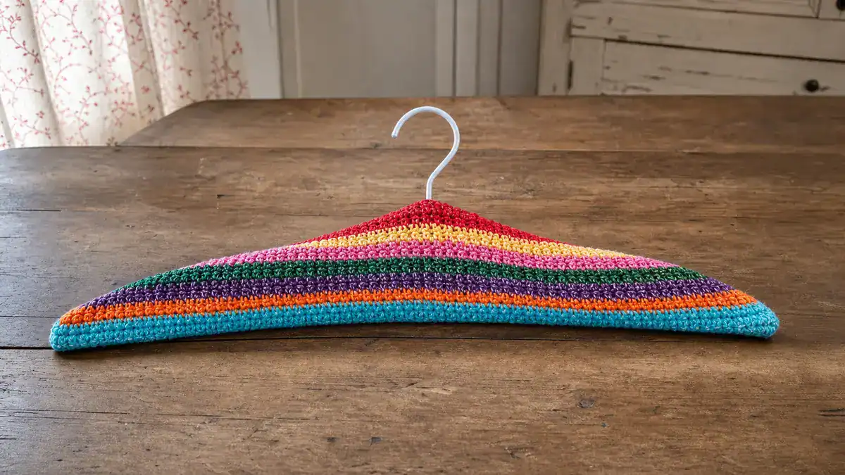Crochet Coat Hanger Covers to Beautify Your Closet!, handmade crochet project