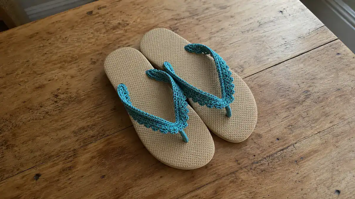 14 Crochet Flip Flop Patterns: DIY Summer Fun, handmade crochet project