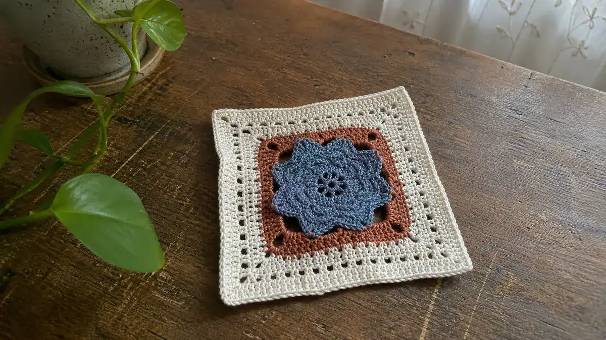 30 Crochet Square Patterns to Build Your Next Project, handmade crochet project