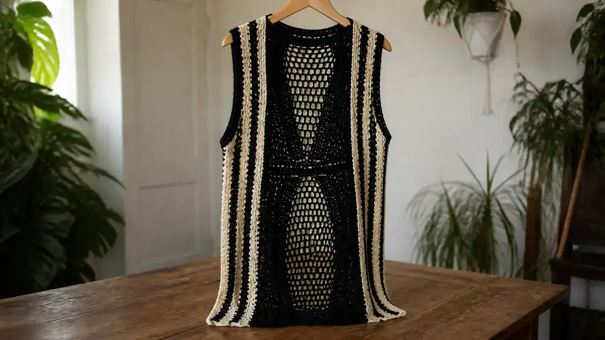 10 Inspirational High Fashion Crochet Images, handmade crochet project
