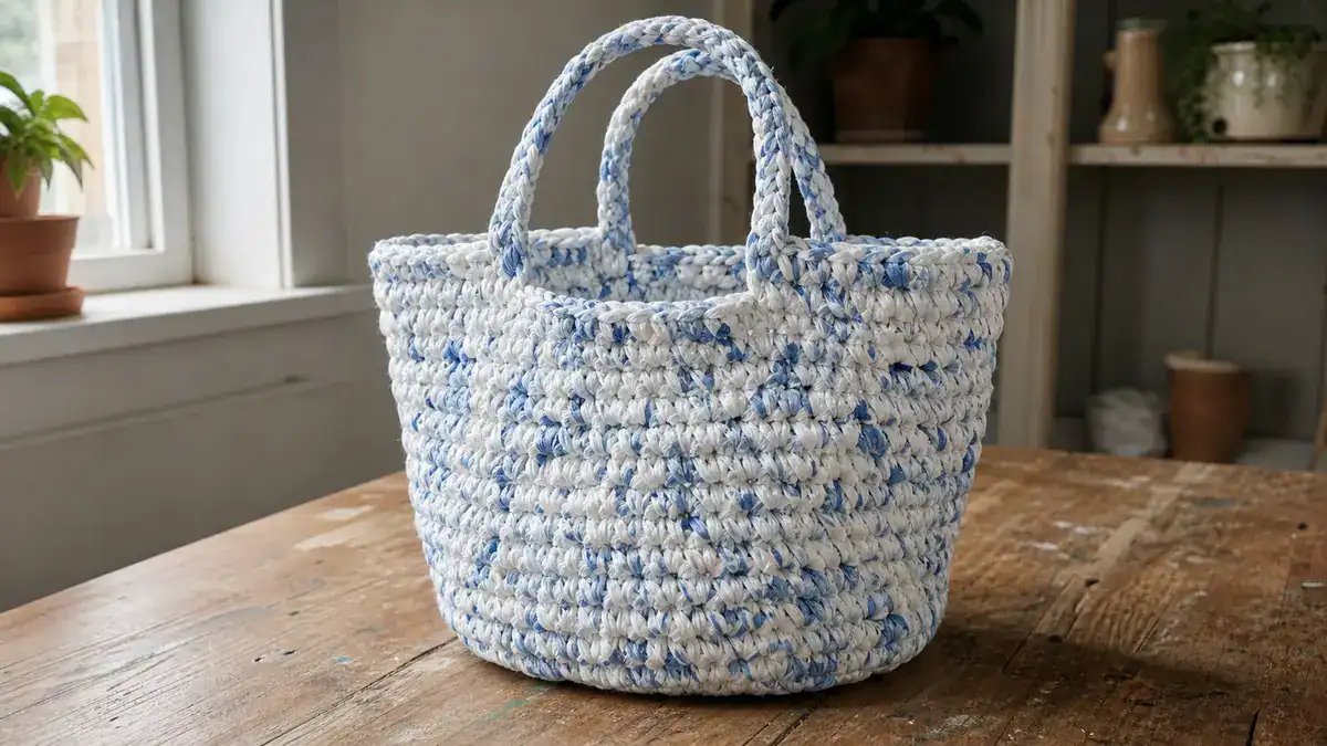 19 Plarn & Tarn Projects for Sustainable Creations, handmade crochet project