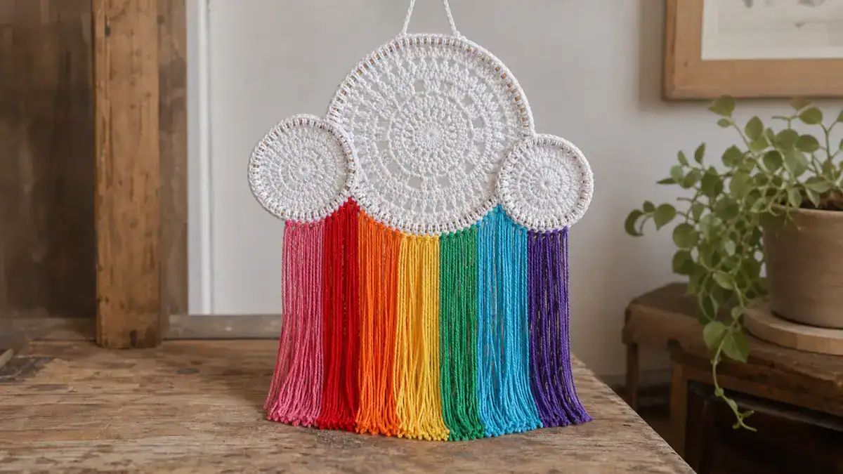 Love Rainbows? Meet Crochet Lover Natalie of Layla’s Wolf, handmade crochet project