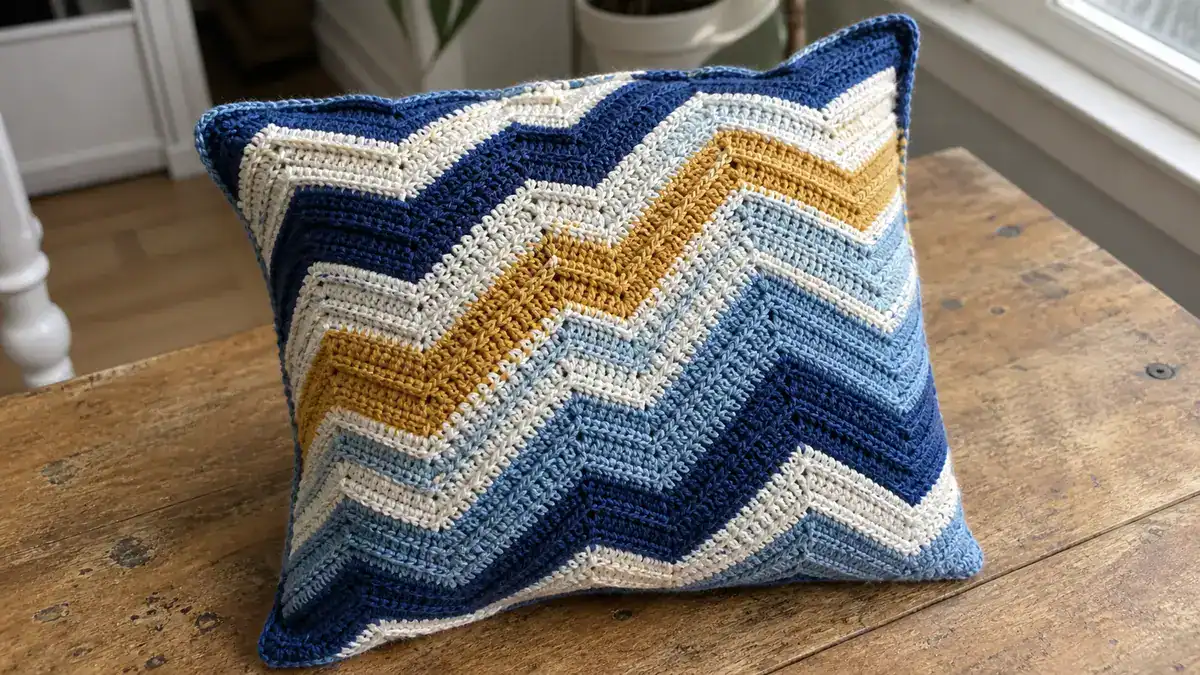 18 Paid and Free Crochet Chevron Patterns To Try Today, handmade crochet project