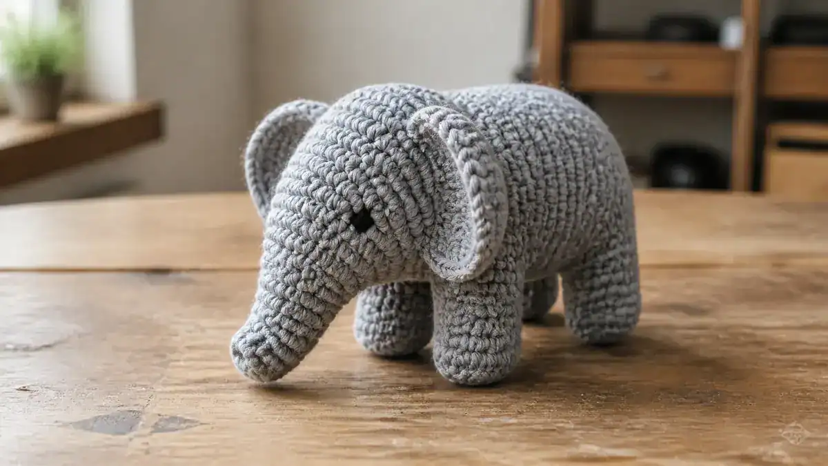 Crochet Elephant Patterns: Fun, Creative, and Adorable!, handmade crochet project