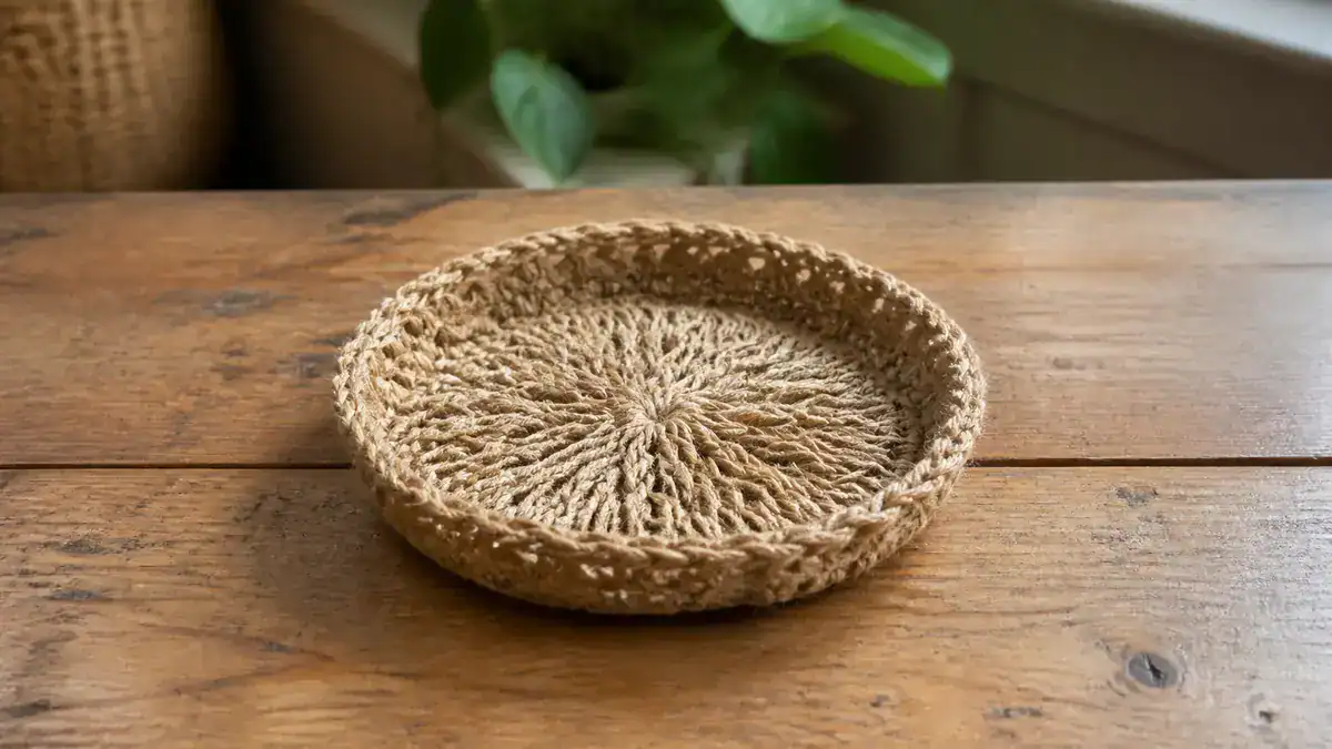Crochet Au Naturel: Hemp, Jute, and Twine Crochet, handmade crochet project