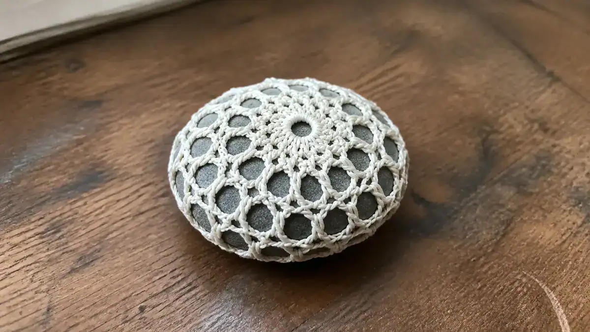 Inspiration! 20 Crochet Covered River Rocks and Other Stones, handmade crochet project