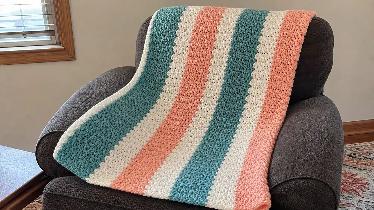 20 Crochet V-Stitch Patterns You Won’t Want To Miss, handmade crochet project