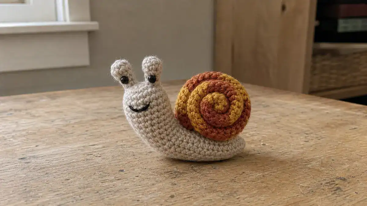 20 Incredible Crochet Snails, Slugs, Caterpillars, and Worms, handmade crochet project