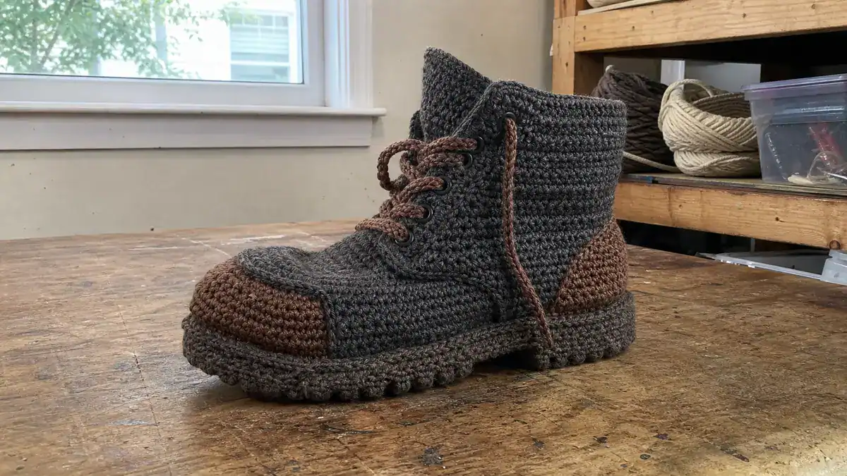 Art Spotlight: A Look at the Crochet Art by Nathan Vincent, handmade crochet project