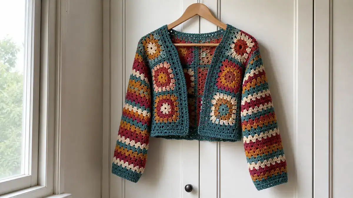 Katie Jones Crochet Fashion – Colorful and Delightful!, handmade crochet project