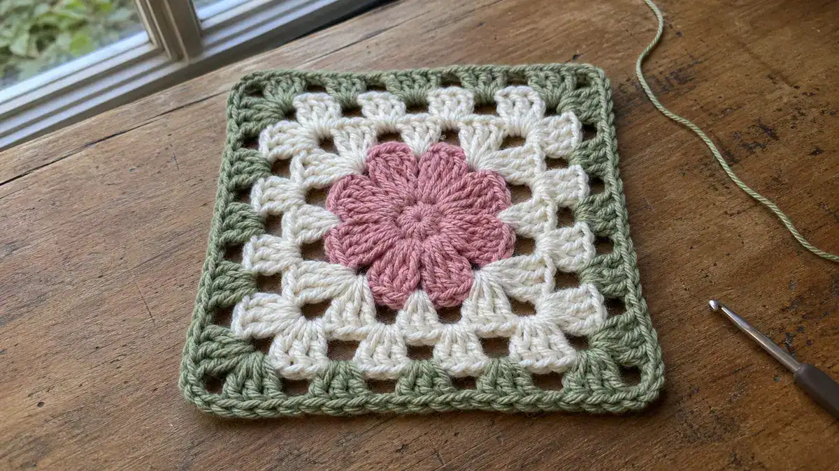 Crochet Motif Patterns for Granny Squares – Charming and Fun, handmade crochet project