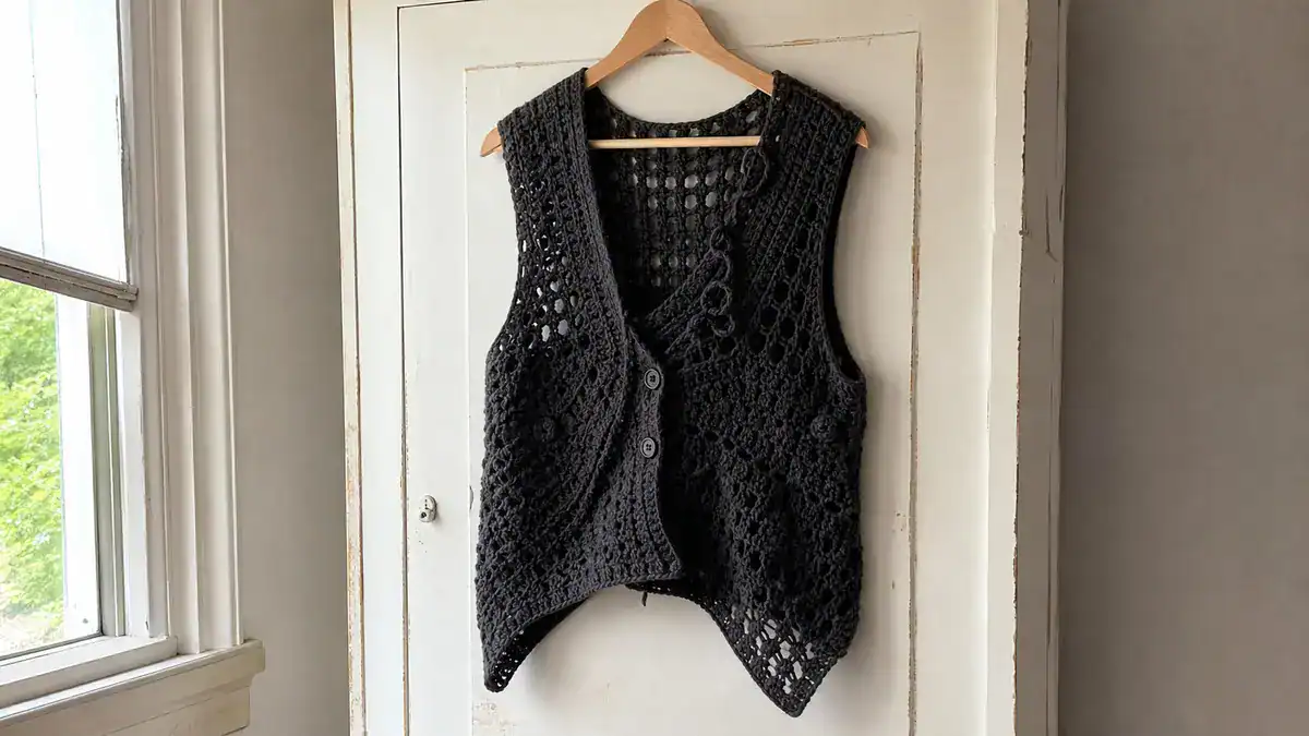 High-Fashion Crochet by Helen Rodel: Tradition With an Edge, handmade crochet project