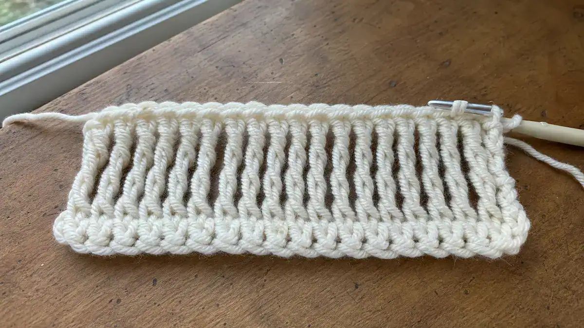 How To Crochet Four Basic Stitches Taller Than the Treble, handmade crochet project