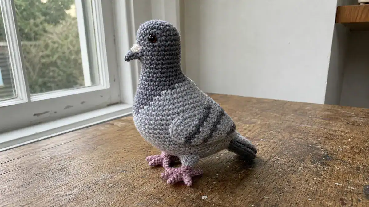 Let’s Explore a World of Crochet Pigeons, handmade crochet project