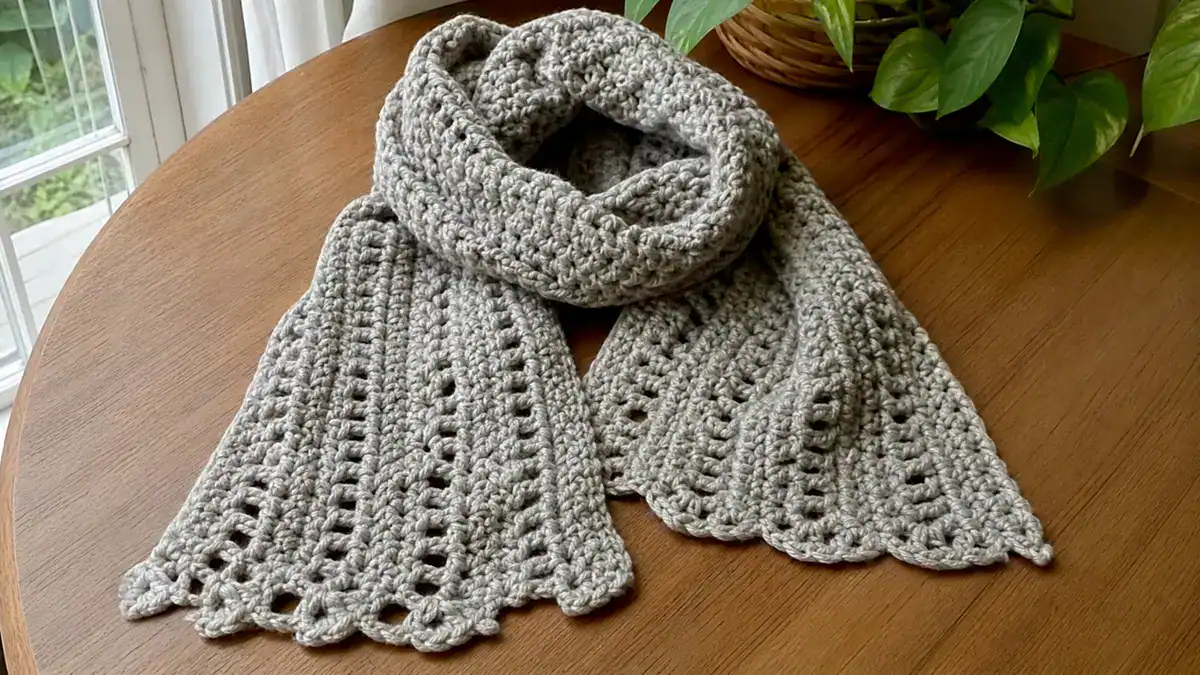 10 Examples of Crochet Scarves From Pinterest: Cute & Lovely, handmade crochet project